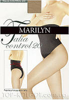 Моделирующие колготки с высокими шортиками MARILYN Talia Control 20