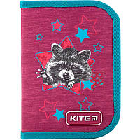 Пенал шкільний Kite 621 Fluffy racoon K19-621-1