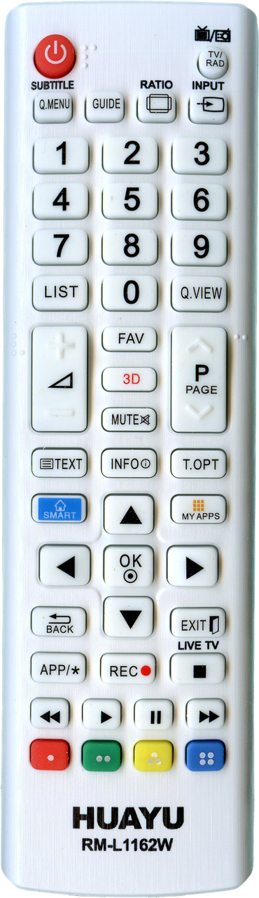Пульт LG RM-L1162W універсальний