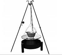 Садовий гриль INOX 70 см + казанок