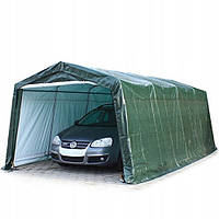 Павільйон гаражний 3,3x6,2 м Поліетилен (PE) 260 г/м2 (Зелений)