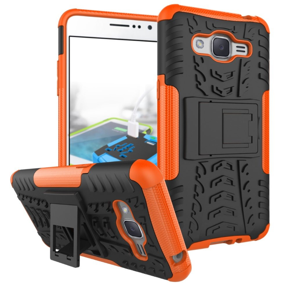 Чохол Armor Case для Samsung Galaxy J2 Prime (G532) Помаранчевий