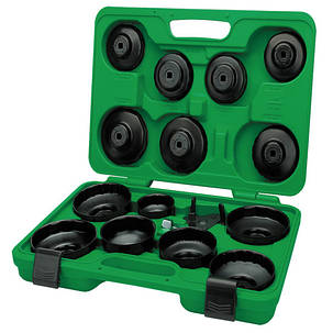 Набір знімачів масляних фільтрів 16ед. (кришки+краб) Toptul JGAI1601, фото 1