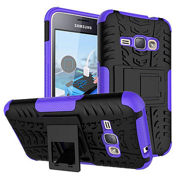 Чохол Armor Case для Samsung Galaxy J1 2016 (моделі j120) Фіолетовий