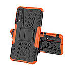 Чохол Armor Case для Samsung A750 Galaxy A7 2018 Помаранчевий, фото 3