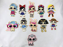 Нашивка Лялька ЛОЛ Pharaoh /if4 117х145 мм , фото 4