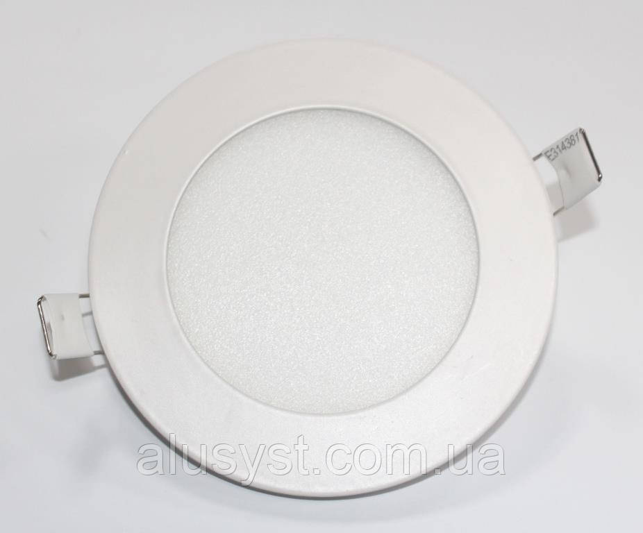 Світильник світлодіодний PL-R9 9 Вт круглий