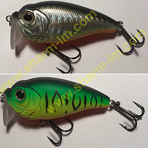 Воблер STRIKE PRO CHUBBY CRANK 58L JL-038L(F) (col. GC01S/A70-713S) 11.2 г ДВУХЦВЕТНЫЙ