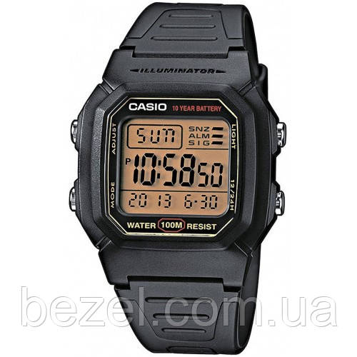 Чоловічий годинник Casio W-800HG-9A