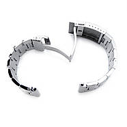 19mm, 20mm or 21mm Super Oyster watch band універсальний straight end version, Solid Submariner Clasp, фото 5