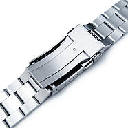 19mm, 20mm or 21mm Super Oyster watch band універсальний straight end version, Solid Submariner Clasp, фото 6