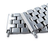 19mm, 20mm, 21mm, 22mm or 23mm Super Engineer II Solid SS Straight End Watch Band, Brushed, Button Chamfer, фото 5