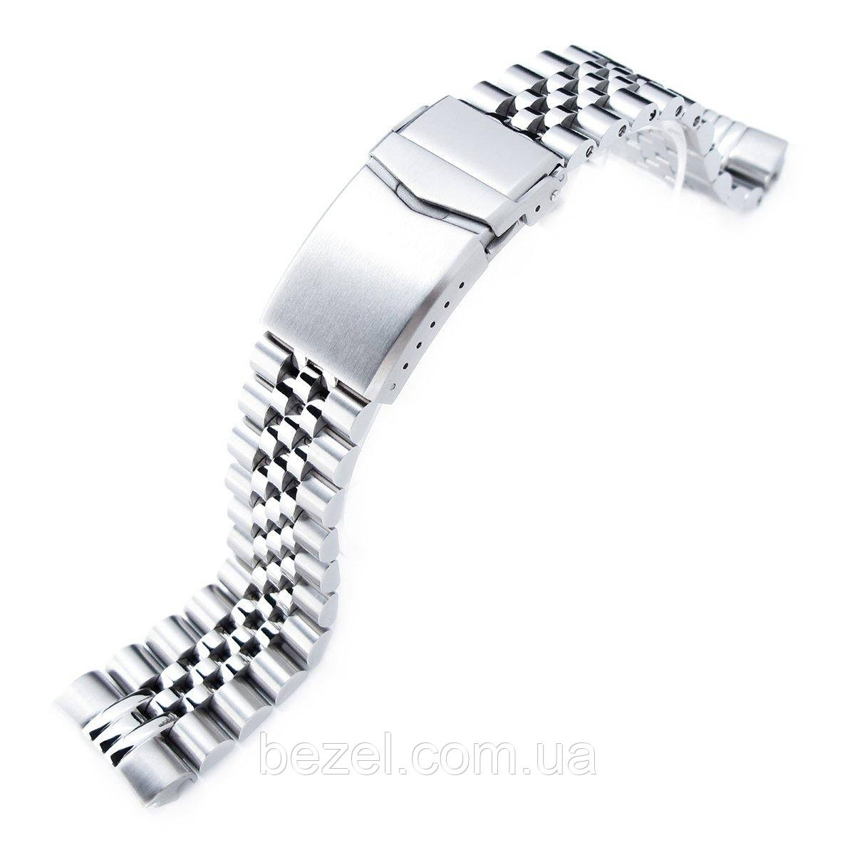 22mm Super 3D Jubilee 316L Stainless Steel Watch Bracelet for Seiko New Turtles SRP777 & PADI SRPA21, V-Clasp