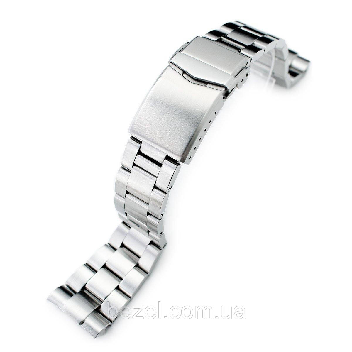 22mm Super 3D Oyster 316L Stainless Steel Watch Bracelet for Seiko New Turtles SRP777, V-Clasp Brushed