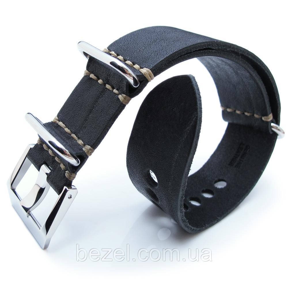26mm MiLTAT G10 Grezzo Zulu watch strap Black P