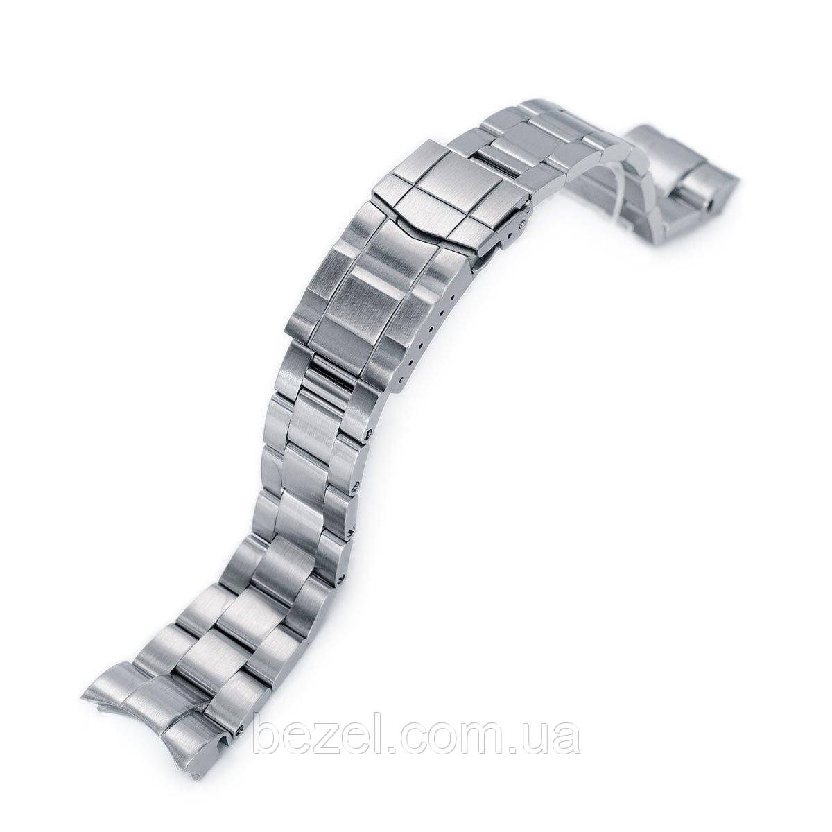 22mm Super 3D Oyster 316L Stainless Steel Watch Bracelet for Tudor Black Bay, Submariner Clasp Brushed