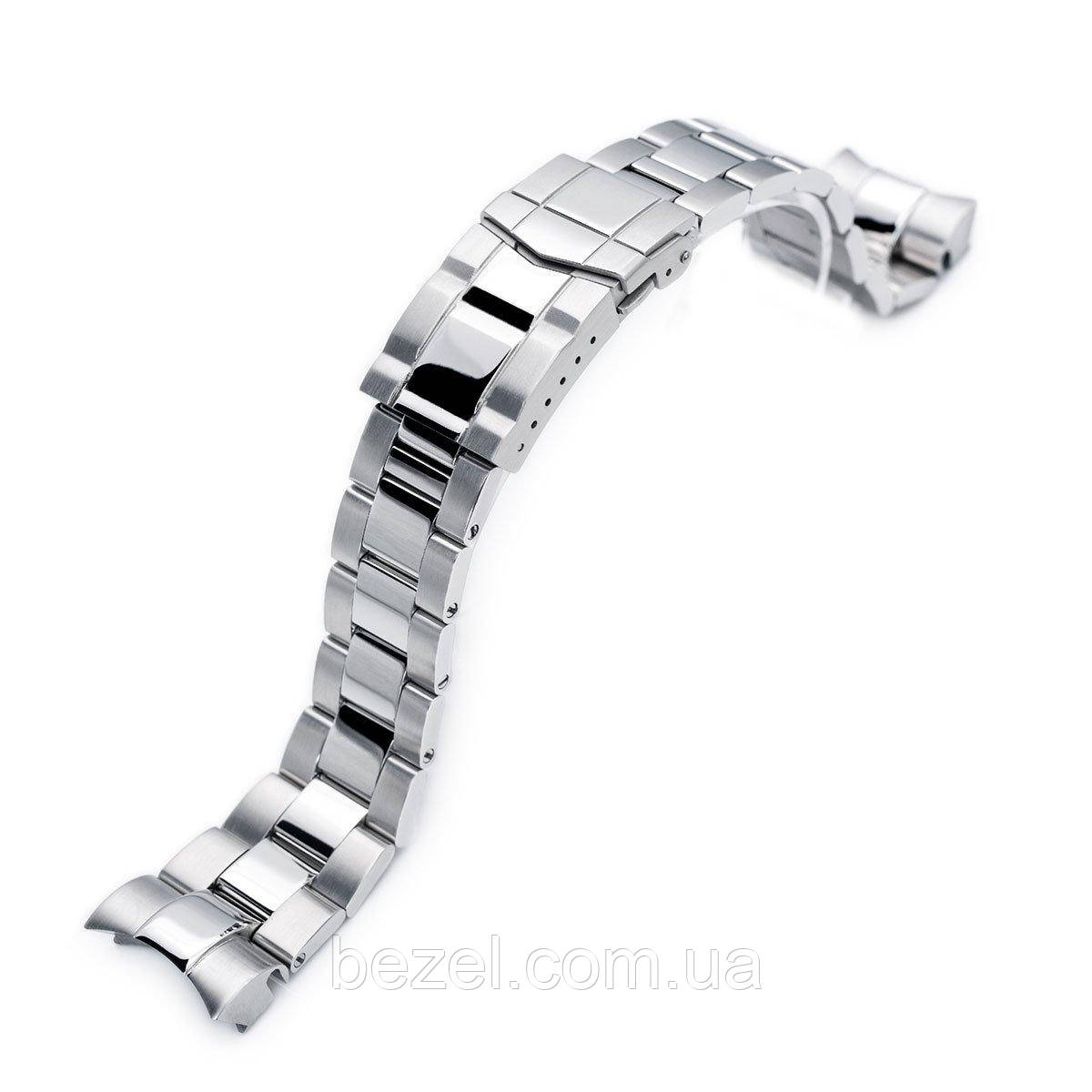 22mm Super 3D Oyster 316L Stainless Steel Watch Bracelet for Tudor Black Bay, Brushed & Polished Submariner