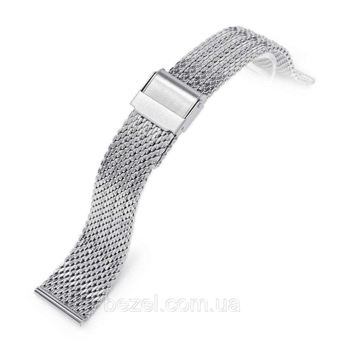 20mm Milanese Bony Wire Mesh Band, Polished