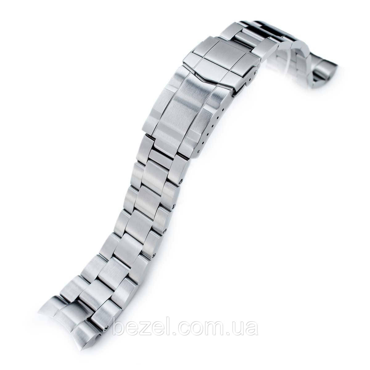 22mm Super Oyster 316L Stainless Steel Watch Band for Orient Mako II & Ray II, Submariner Clasp