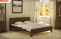 Кровать двуспальная из натурального дерева Тоскана, деревянная кровать двуспальная для спальни