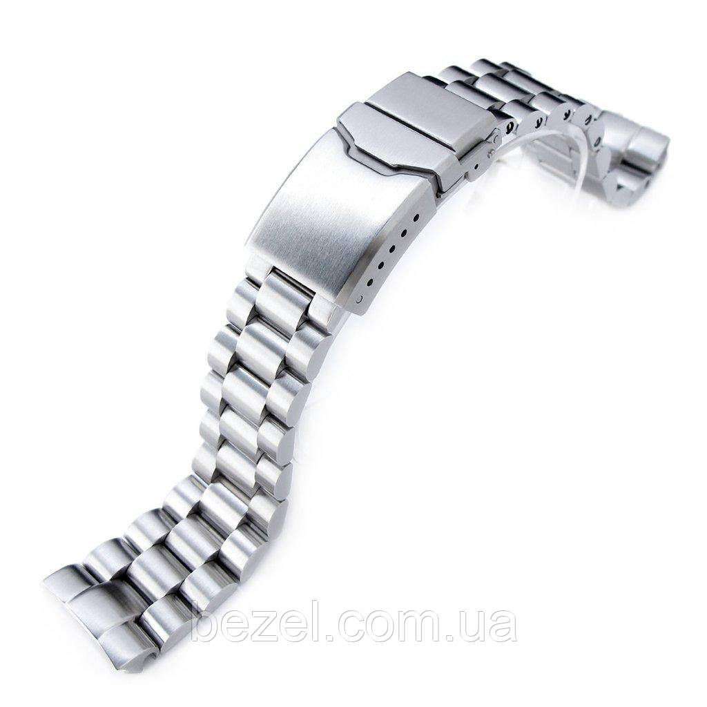 22mm Endmill 316L Stainless Steel Watch Bracelet for Seiko New Turtles SRP777 & PADI SRPA21, Button Chamfer
