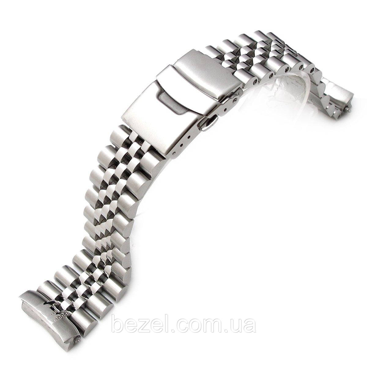 22mm Super Jubilee 316L Stainless Steel Watch Band for SEIKO Diver 6309-7040, фото 1