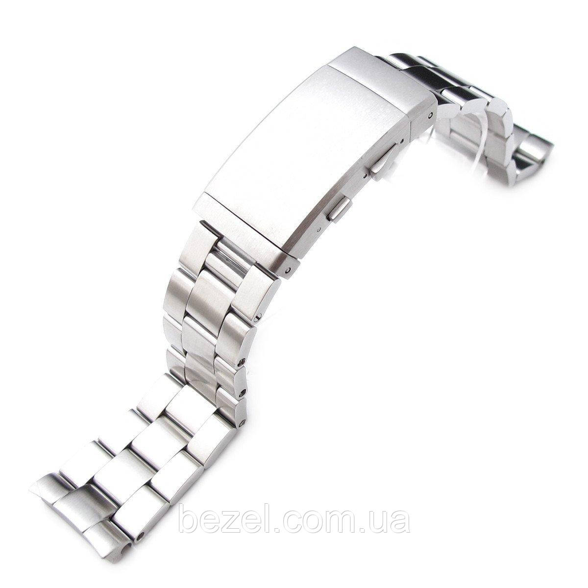 22mm Stainless Steel Super Oyster for SEIKO Diver 6309-7040, Brushed, Wetsuit Clasp