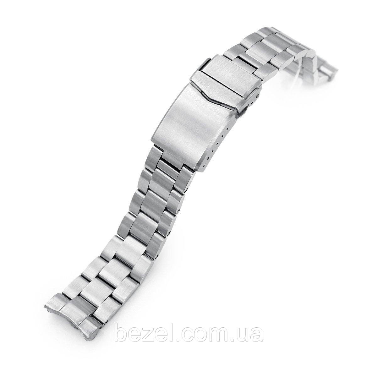 20mm Super 3D Oyster 316L Stainless Steel Watch Bracelet for Seiko Mini Turtles SRPC35, V-Clasp, Brushed