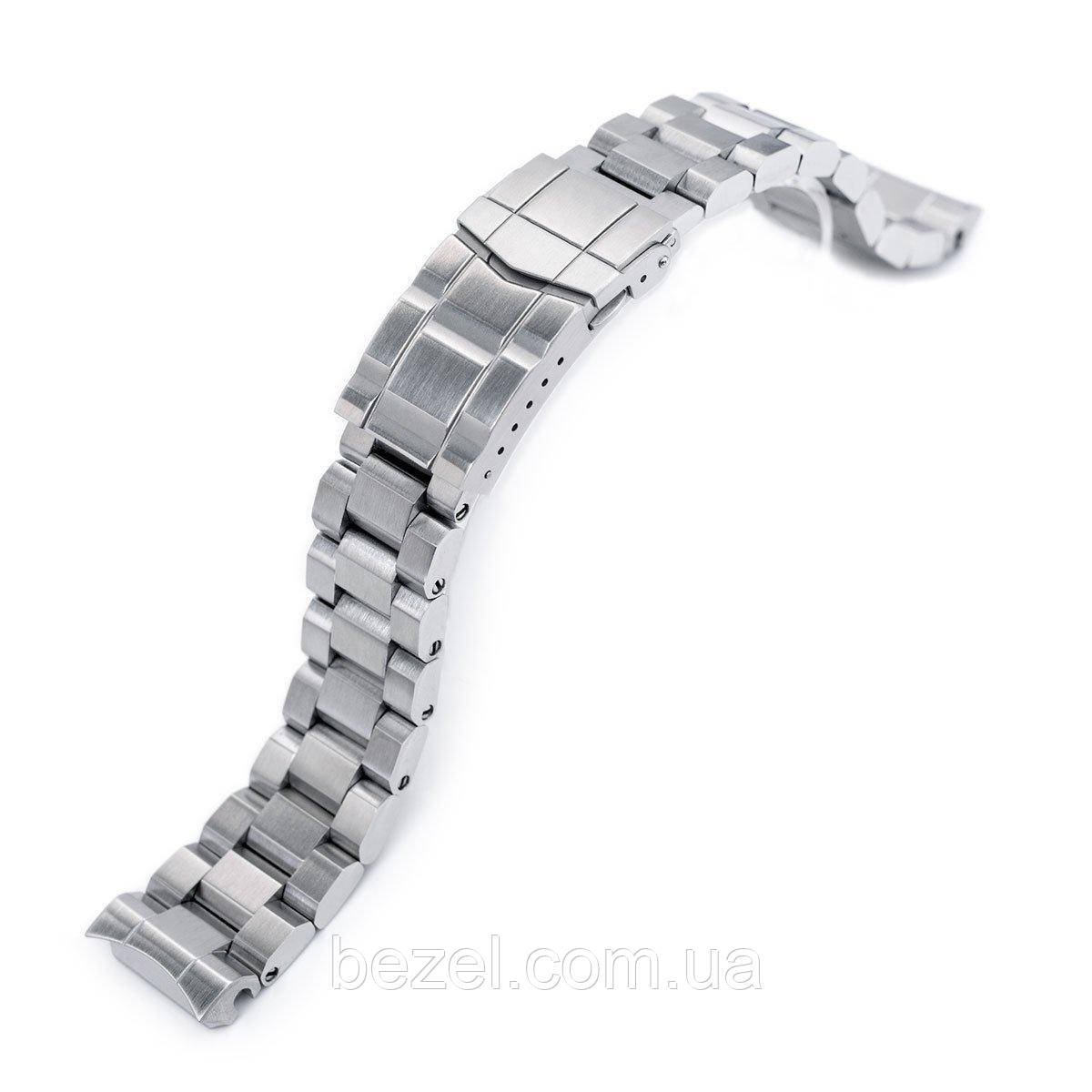 20mm Hexad Oyster 316L Stainless Steel Watch Band for Seiko MM300 Prospex Marinemaster SBDX001, Submariner