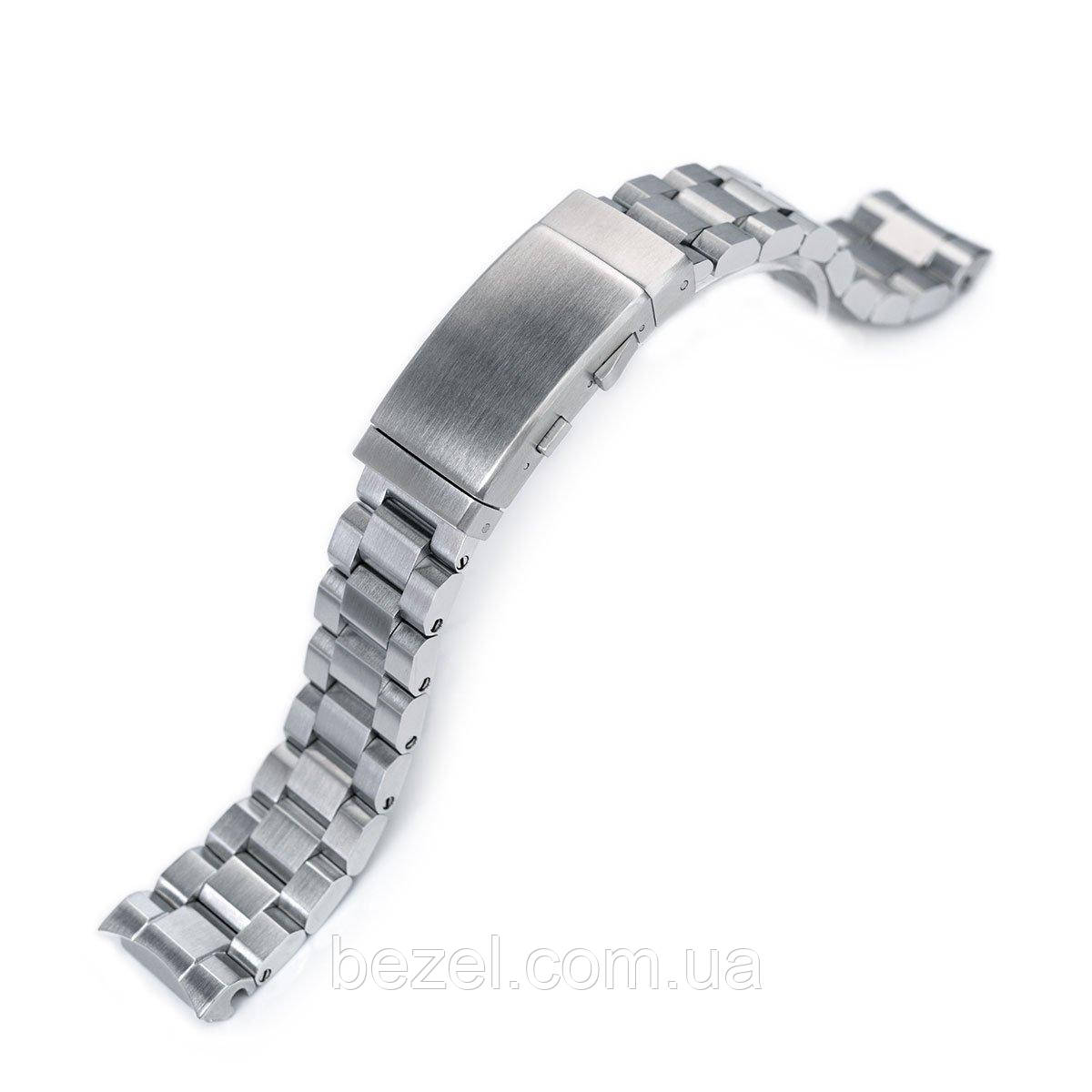 20mm Hexad Oyster 316L Stainless Steel Watch Band for Seiko MM300 Prospex Marinemaster SBDX001, Wetsuit