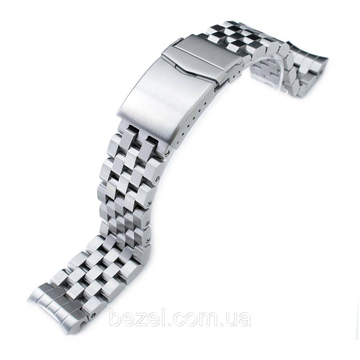 20mm Super Engineer II Stainless Steel Watch Bracelet for Seiko MM300 Prospex Marinemaster SBDX001, V-Clasp