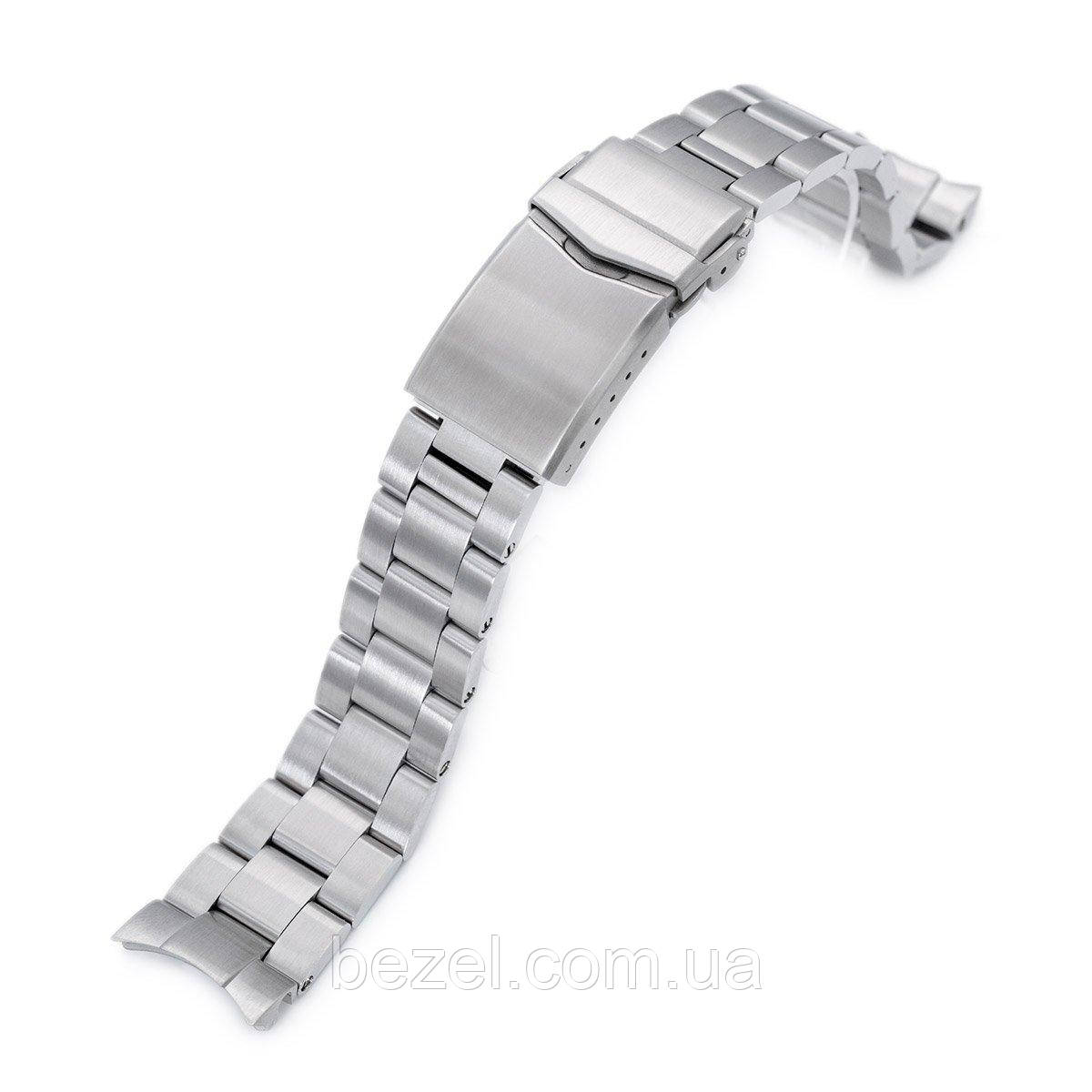 20mm Super 3D Oyster 316L Stainless Steel Watch Bracelet for Seiko Mechanical Automatic SARB033, V-Clasp,