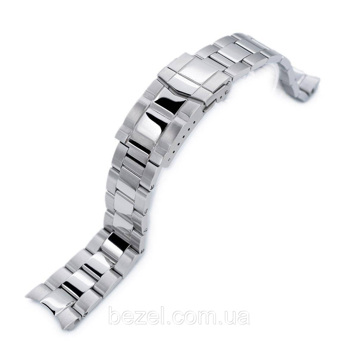 20mm Super 3D Oyster 316L Stainless Steel Watch Bracelet for Seiko Mechanical Automatic SARB035, Polished &