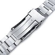 22mm Super 3D Oyster watch band for SEIKO Diver SKX007/009/011, Solid Submariner Clasp, фото 8