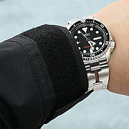 Reissue 22mm Retro Razor 316L Stainless Steel Bracelet for SEIKO Diver SKX007/009/011 Curved End, Button, фото 3