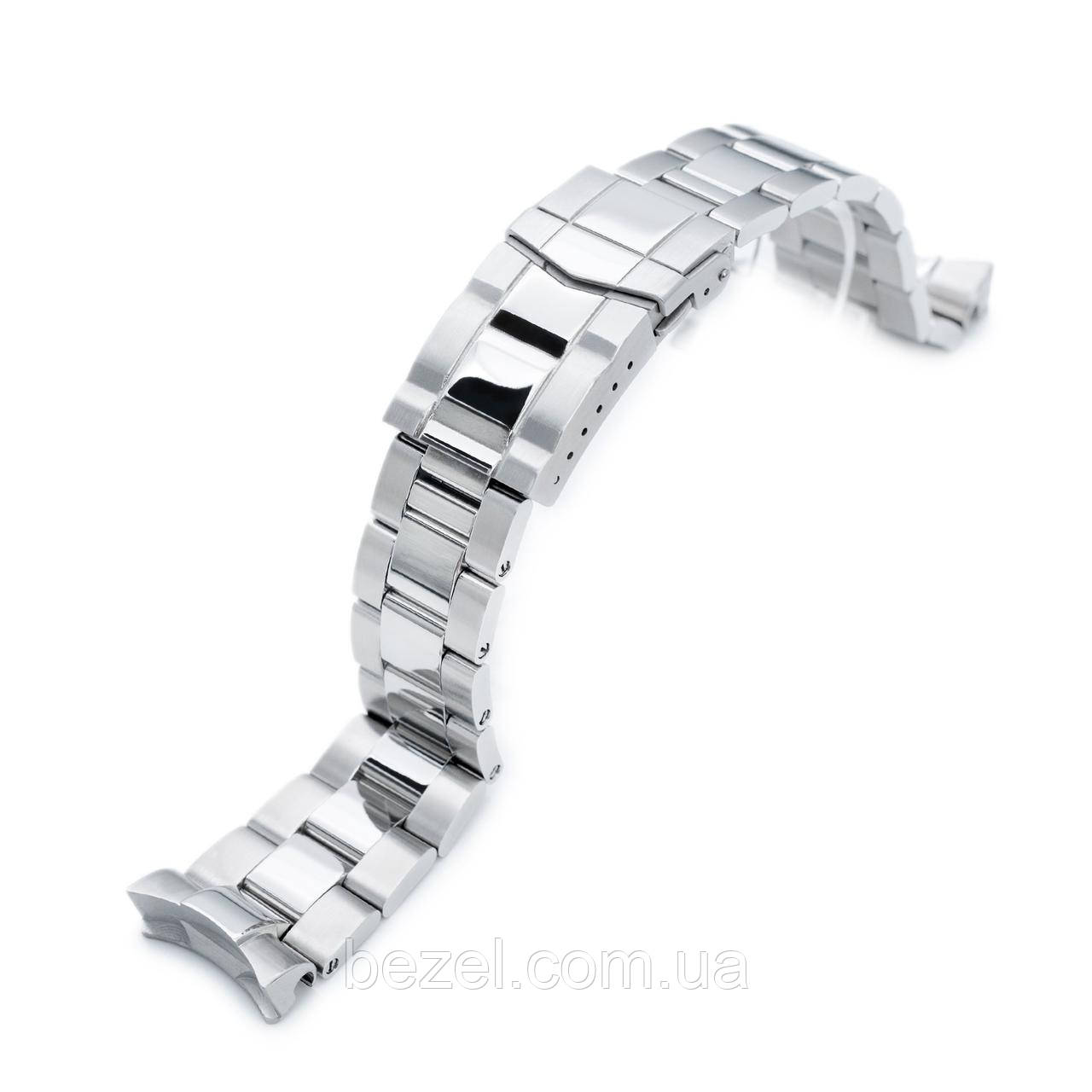 22mm Super Oyster watch band for SEIKO Diver SKX007/009/011, Brushed & Polished Submariner Clasp