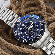 20mm Endmill Watch Bracelet for Seiko Solar Power SSC015, 316L SS Submariner Clasp, фото 3