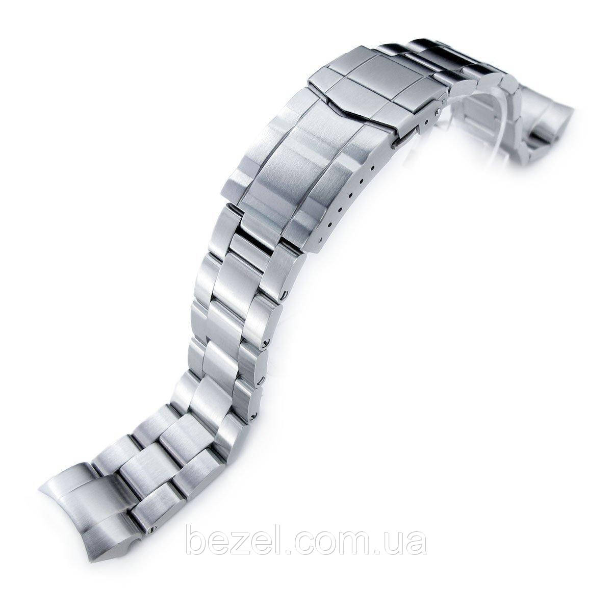 20mm Super Oyster Watch Band for Seiko Solar Power SSC015, 316L SS Submariner Clasp