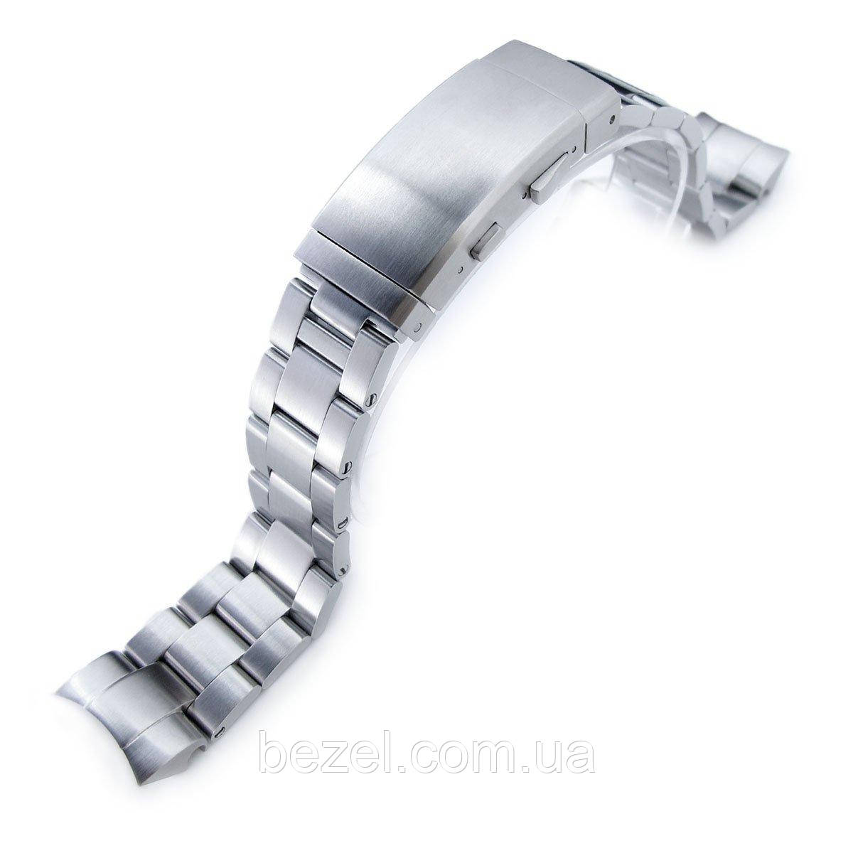20mm Super Oyster 316L Stainless Steel Watch Band for Seiko Solar Power SSC015, Wetsuit Ratchet Buckle