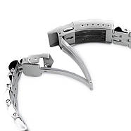 20mm ANGUS Jubilee 316L Stainless Steel Watch Bracelet for Seiko Cocktail SSA345, Submariner Clasp, фото 6