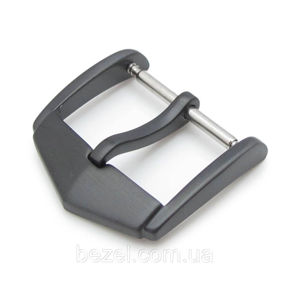 TAG Style 18mm or 20mm Top Quality Stainless Steel 316L Spring Bar type Buckle, PVD Black finish