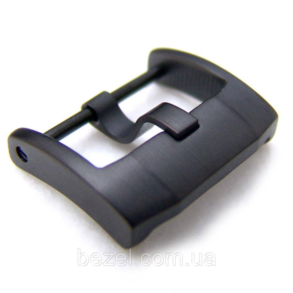 18mm, 20mm, 22mm Top Quality Stainless Steel 316L Screw-in Buckle IWC Style, PVD Black