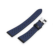 20mm MiLTAT Rally Racing Genuine Alligator Black Watch Strap, фото 3