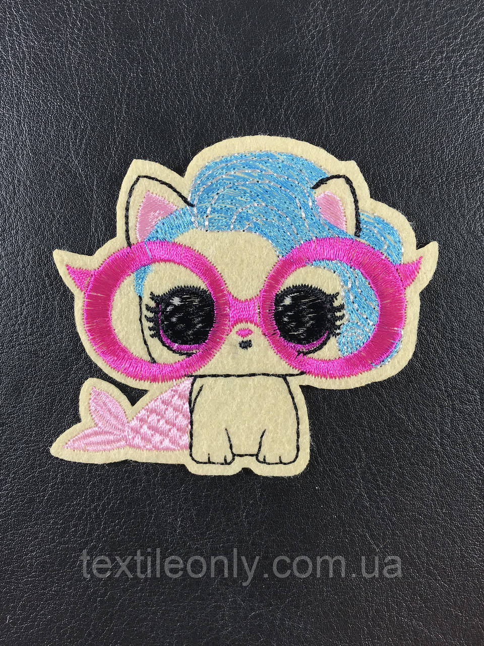 Нашивка Пітомець ЛОЛ Морський котик Splash Meow 85х74 мм