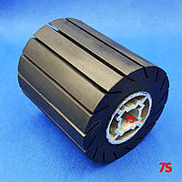Шліфувальний барабан, д. 92х100х19 мм, для стрічок 100х282-286 мм, розширюється від обертання, гумовий,