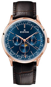 Чоловічі годинники Edox 40101 37RC BUIR