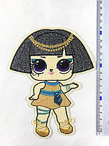 Нашивка Лялька ЛОЛ Pharaoh/84134х168 мм , фото 2