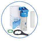 FHPR34-HР1 Прозорий посилений корпус фільтра, 3/4", 10 bar, картридж в комплекті.