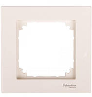Рамка 1-постова Бежевий Schneider Merten M-PLAN (MTN515144)