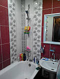 Плитка Бріна облицювальна для стін у ванних кімнатах (Рожева), фото 2
